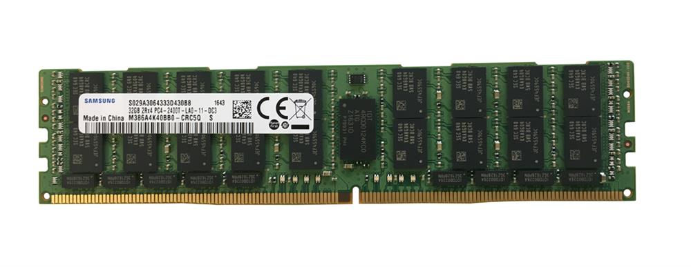 3D-1543R21357-32G 32GB Module DDR4 PC4-19200 CL=17 Registered ECC DDR4-2400 Load-Reduced DIMM Dual Rank, x4 1.2V 4096Meg x 72 for ASUS Z11PA-D8 Motherboard n/a