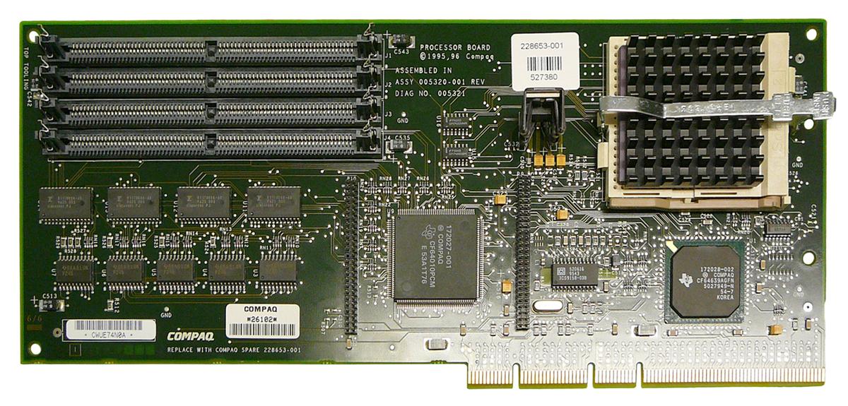 005320-001 Compaq 486 PCI Processor Board with CPU Netelligent 8500 Series Router
