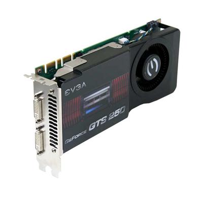 01G-P3-1155-BR EVGA Nvidia GeForce GTS 250 1GB GDDR3 256-Bit HDCP Ready/ SLI Supported PCI-Express 2.0 x16 Video Graphics Card