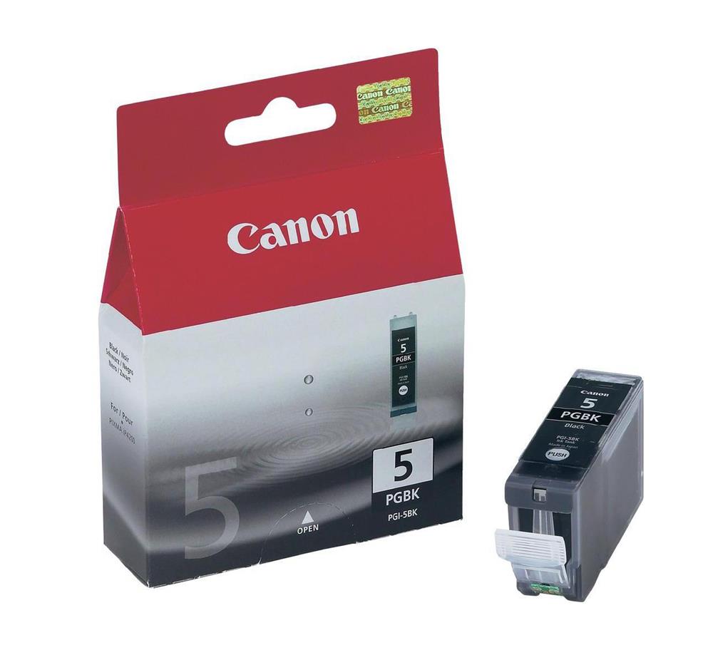 0628B009AA Canon PGI-5BK Black Ink Cartridge 2-Pack