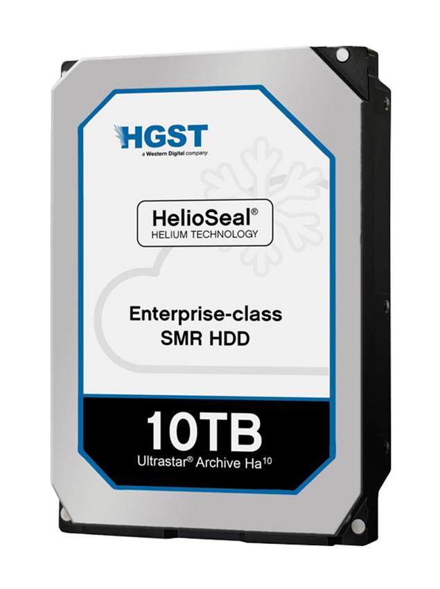 0F21396 HGST Hitachi Ultrastar Archive Ha10 10TB 7200RPM SATA 6Gbps 256MB Cache (SE / 4Kn) 3.5-inch Internal Hard Drive