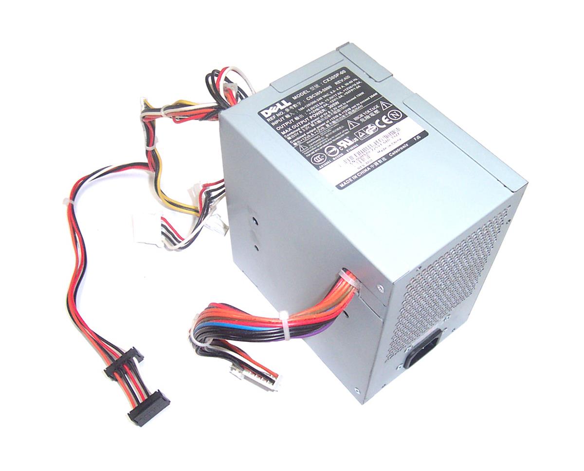 0M8805 Dell 305-Watts Power Supply for Dimension 5100 and OptiPlex GX620