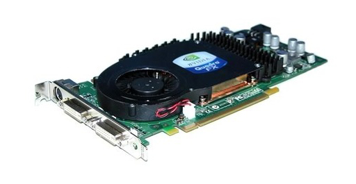 0T9099 Dell 256MB nVIDIA Quadro FX3450 Dual DVI PCI Video Graphics Card