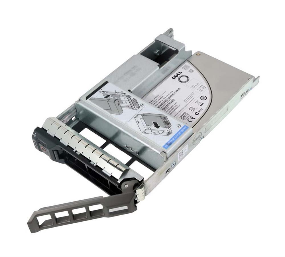0TDN6V Dell 3.84TB MLC SAS 12Gbps Hot Swap Read Intensive 2.5-inch Internal Solid State Drive (SSD) with 3.5-inch Hybrid Carrier
