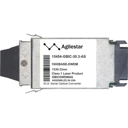 15454-GBIC-30.3-AS Agilestar 1Gbps 1000Base-DWDM Single-mode Fiber 100km 1530.33nm SC Connector GBIC Transceiver Module