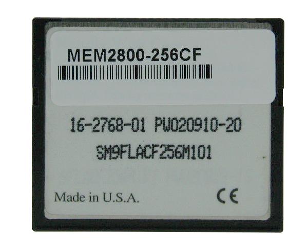 16-2768-01 Cisco 256MB CompactFlash (CF) Memory Card for NPE-G2