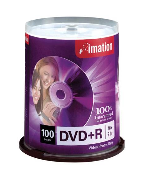 18060-K Imation DVD+R 4.7GB 16x Spndle