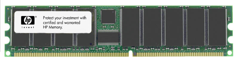 187421R-B21 HP 4GB Kit (2 X 2GB) PC1600 DDR-200MHz Registered ECC CL2 184-Pin DIMM 2.5V Memory for ProLiant DL580 / ML570 G2 Server