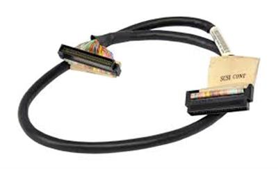 1H666 Dell Round SCSI Cable 68P for PowerEdge 6650