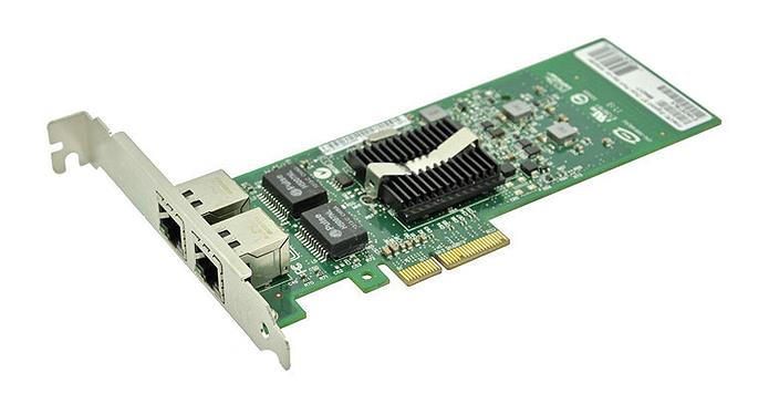1P8D1 Dell Intel Pro/1000 Dual-Ports 1Gbps PCI Express Server Network Card