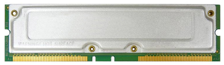 1T483 Dell 512MB PC800 800MHz 40ns ECC Unbuffered 184-Pin RIMM Memory Module