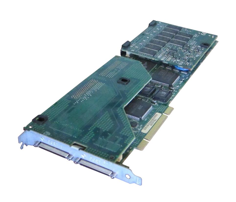 295643-B21 HP Smart Array 3200 64MB Cache Ultra2 Wide SCSI Dual Channel PCI 0/1/4/5 RAID Controller Card