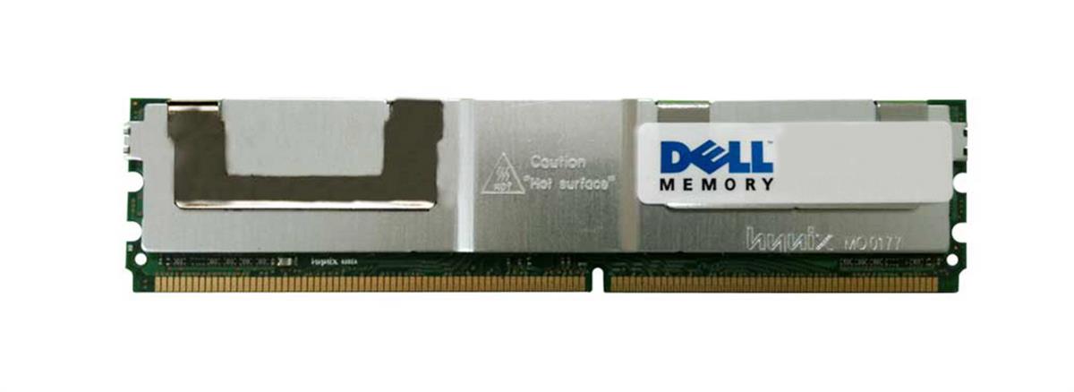 311-8972 Dell 16GB Kit (2 X 8GB) PC2-5300 DDR2-667MHz ECC Fully Buffered CL5 240-Pin DIMM Quad Rank Memory