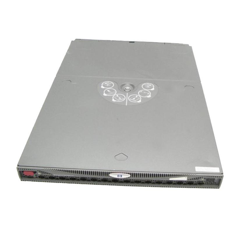322118-B21 HP StorageWorks 2/16-Ports Dual Power 16-GBICs 2GB/s Fibre Channel SAN Switch B-Series (Refurbished)