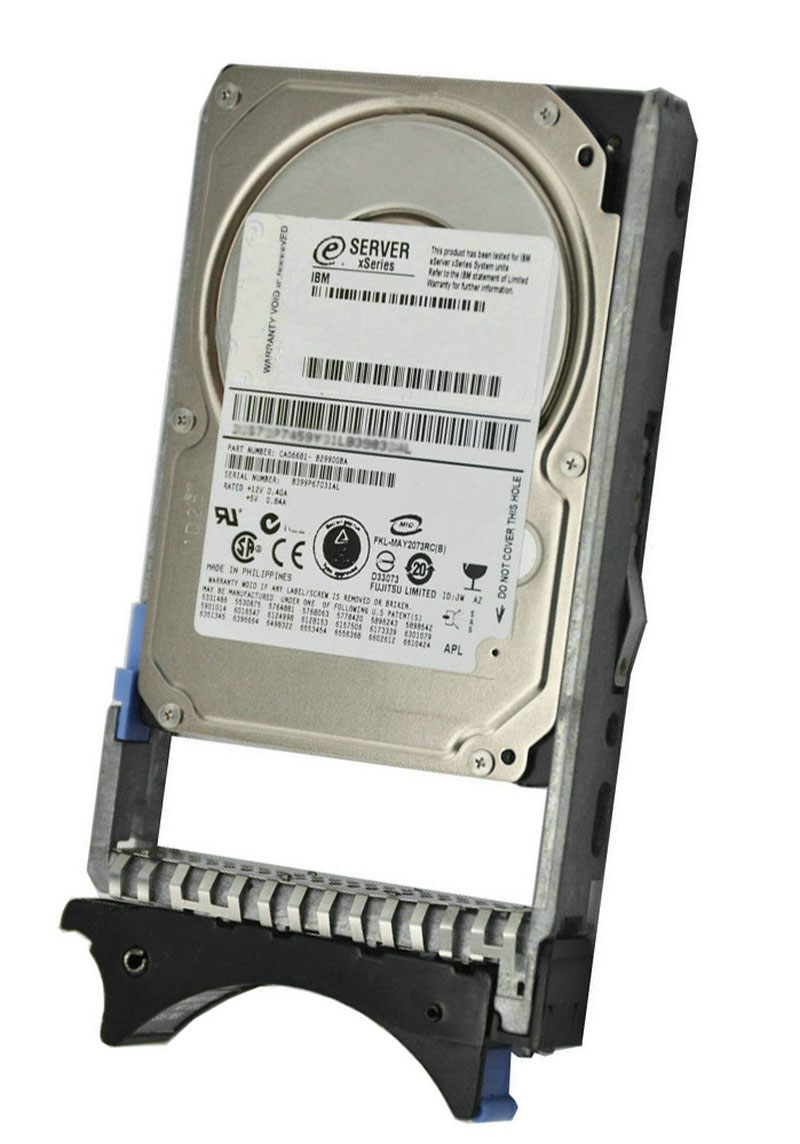 32P0797 IBM 73.4GB 10000RPM Ultra-320 SCSI 80-Pin Hot Swap 2.5-inch Internal Hard Drive