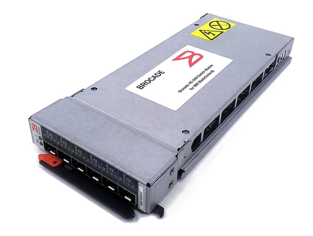 32R1818-06 IBM 4Gb Fibre Channel 20-Ports SAN Switch Module by Brocade for BladeCenter (Refurbished)