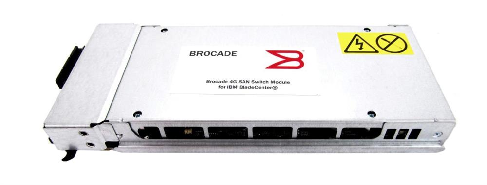 32R1821-02 IBM 4Gb Fibre Channel 10 Port SAN Switch Module by Brocade for BladeCenter (Refurbished)