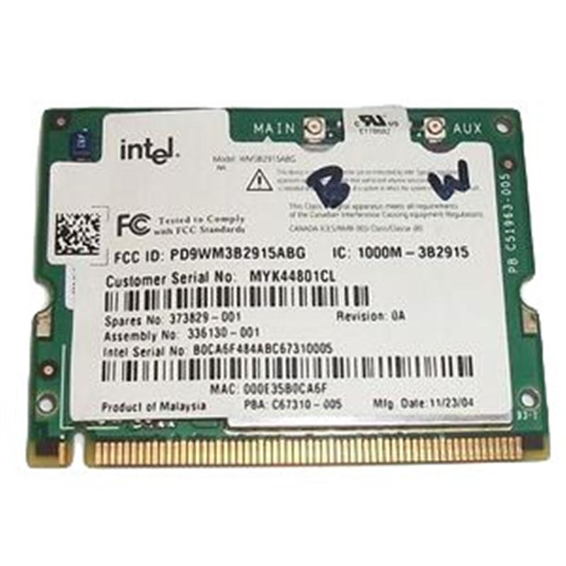 336130R-001 HP Mini PCI Broadcom WiFi 802.11a/b/g Wireless LAN (WLAN) Network Interface Card for HP N6220