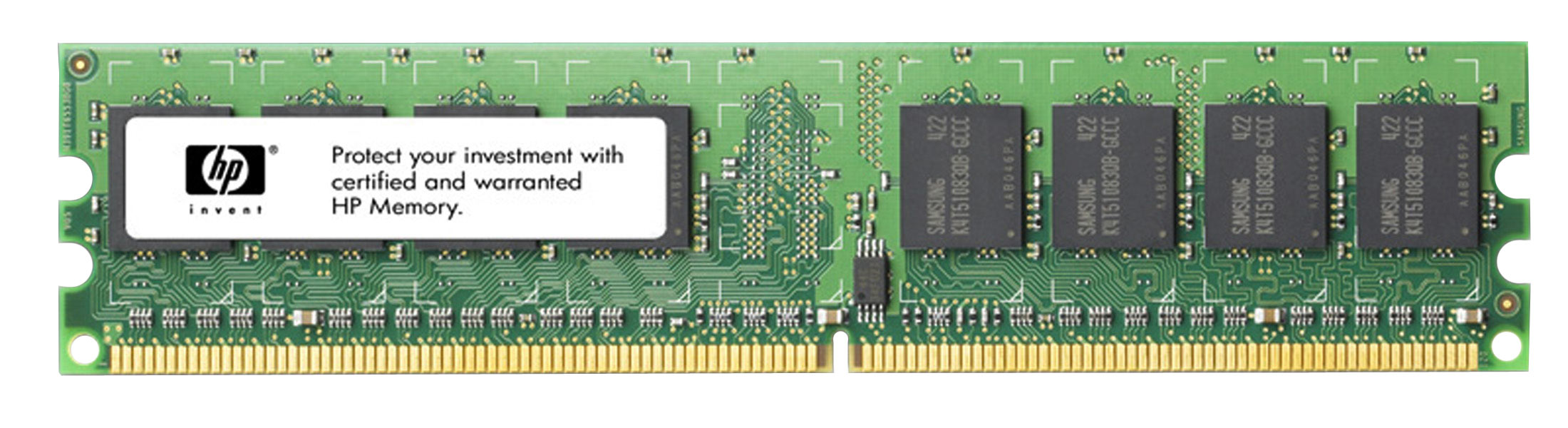 355953-888 HP 1GB PC2-4200 DDR2-533MHz non-ECC Unbuffered CL4 240-Pin DIMM Memory Module