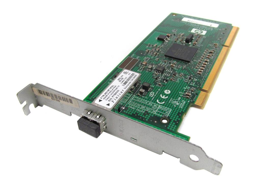 366607R-001 HP Single-Port LC 1Gbps 1000Base-SX Gigabit Ethernet 133MHz PCI-X Multifunction Server Network Adapter