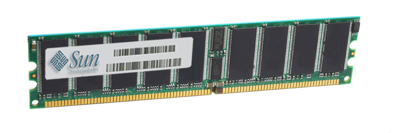 371-1991 Sun 1GB PC2-5300 DDR2-667MHz non-ECC Unbuffered CL5 240-Pin DIMM Dual Rank Memory Module