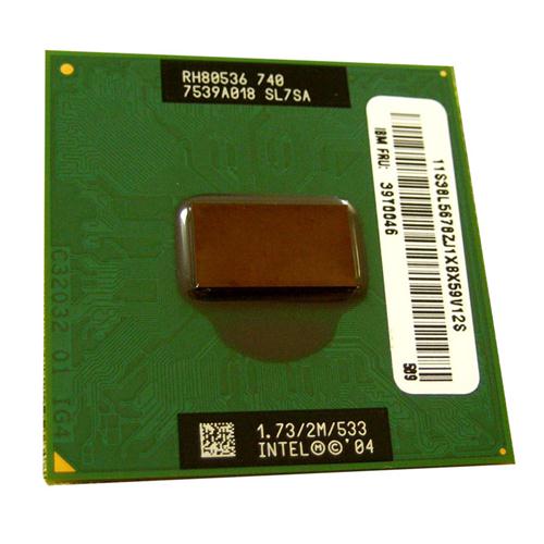 378221-001 HP 1.73GHz 533MHz FSB 2MB L2 Cache Intel Pentium Mobile 740 Processor Upgrade