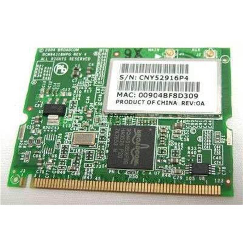 378975-001N HP Mini PCI 54G 802.11b/g High Speed Wireless LAN (WLAN) Network Interface Card for HP Pavilion Notebook PCs