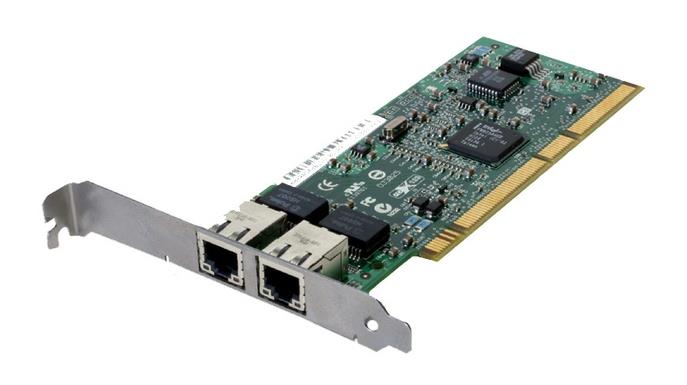 383738-B21 HP Dual-Ports RJ-45 1Gbps 10Base-T/100Base-TX/1000Base-T Gigabit Ethernet PCI-X Low Profile Server Network Adapter