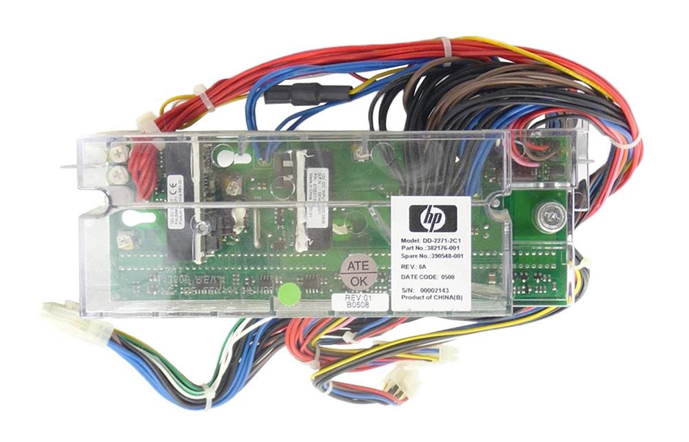390548-001 HP Power Supply Backplane for ProLiant ML350 G4