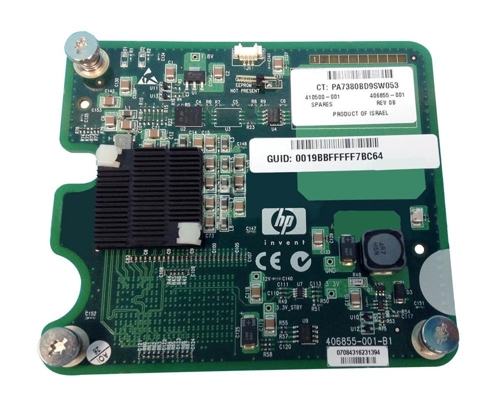 409377-B21 HP Infiniband DDR 4X Dual-Ports PCI Express Mezzanine Network Adapter