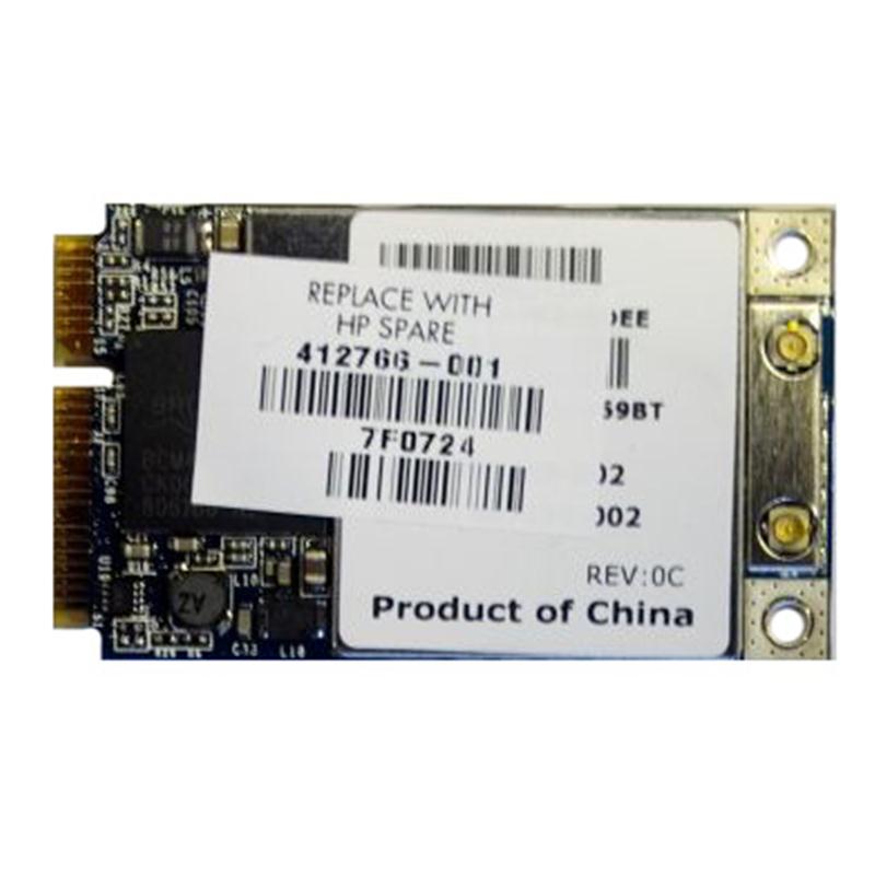 412766R-001 HP Mini PCI Broadcom WiFi Bluetooth 802.11a/b/g Wireless LAN (WLAN) Network Interface Card