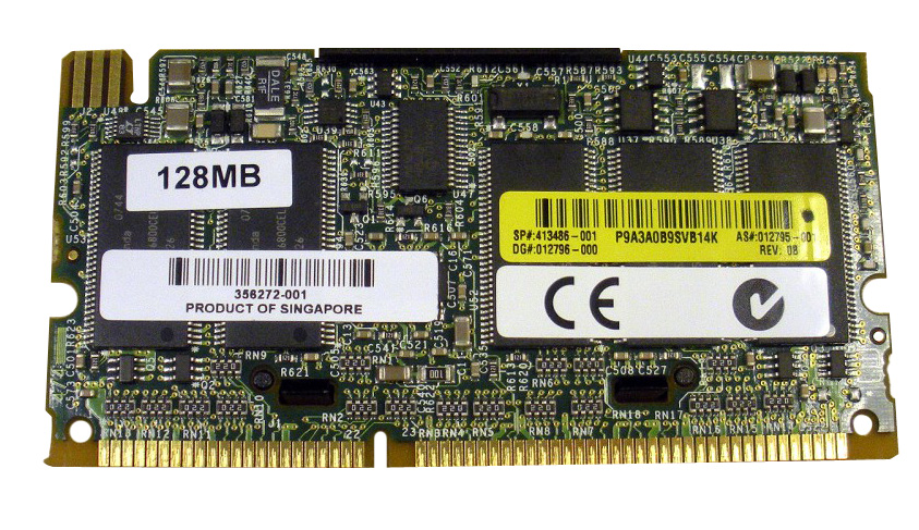 413486-001-3 HP 128MB DDR BBWC Enabler Memory for Smart Array 641/642 Controllers