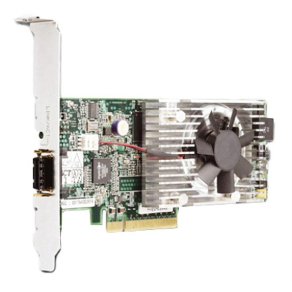 414127-002N HP Single-Port 4x InfiniBand 10Gbps 10GBase-CX4 10 Gigabit Ethernet PCI Express x8 Server Network Adapter