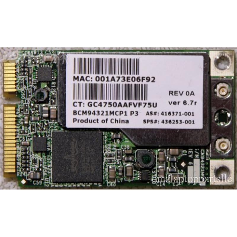 416371R-001 HP Mini PCI-Express 54G WiFi 802.11a/b/g/n Wireless LAN (WLAN) Network Interface Card