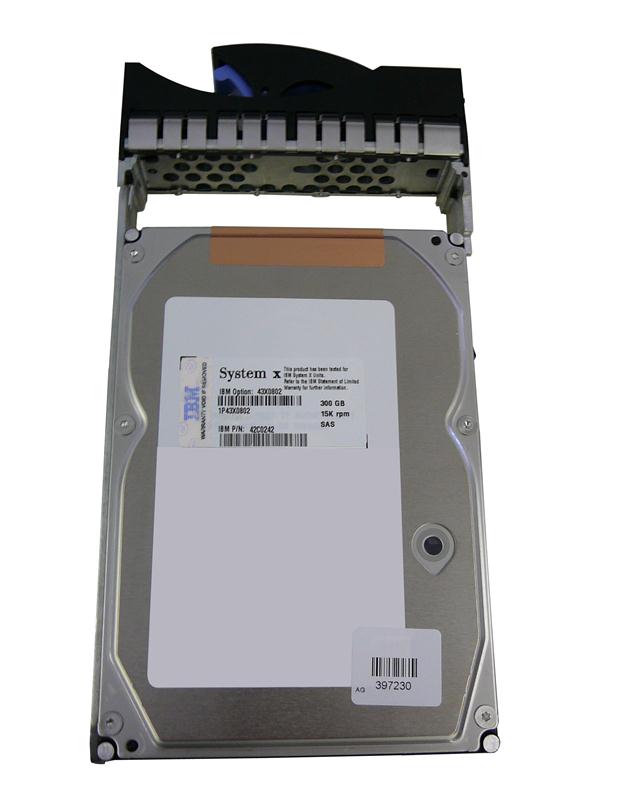 42C0242 IBM 300GB 15000RPM SAS 3Gbps 16MB Cache 3.5-inch Internal Hard Drive