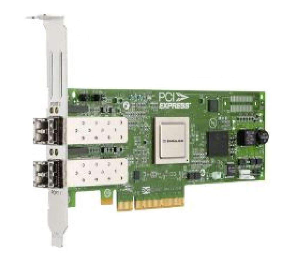 42D049406 IBM Dual-Ports 8Gbps Fibre Channel PCI Express x4 Host Bus Network Adapter for System x by Emulex