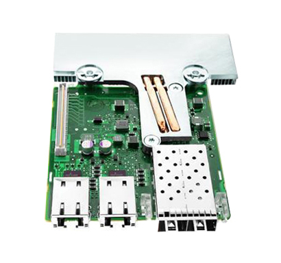 430-4410 Dell Broadcom 57800S Quad-port BASE-T 2x10GbE + 2x1GbE Rack Converged Network Daughter Card