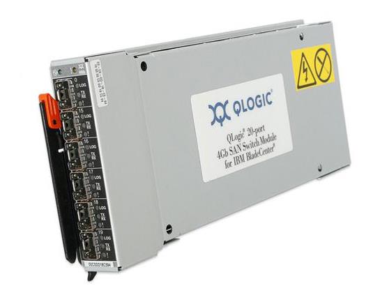 43W672402 IBM 4Gb 10 Port SAN Switch Module by QLogic for BladeCenter (Refurbished)
