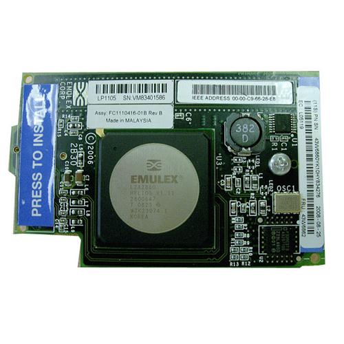 43W6862 IBM 4Gbps Fibre Channel CFFv Expansion Card for BladeCenter by Emulex