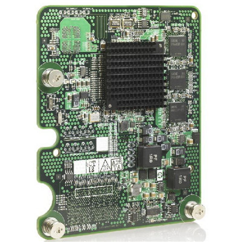 448515-001N HP Dual-Ports 10Gbps 10GBase-KX4 10 Gigabit Ethernet PCI Express x8 Mezzanine Multifunction Server Network Adapter for c-Class BladeSystem