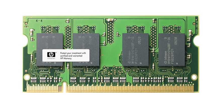463489-942 HP 2GB PC2-6400 DDR2-800MHz non-ECC Unbuffered CL6 200-Pin SoDimm Memory Module