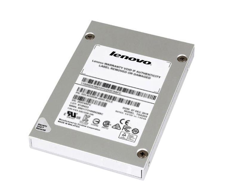 4XB0N68494 Lenovo Enterprise 960GB TLC SATA 6Gbps 2.5-inch Internal Solid State Drive (SSD) with 3.5-inch Tray for ThinkServer TS150