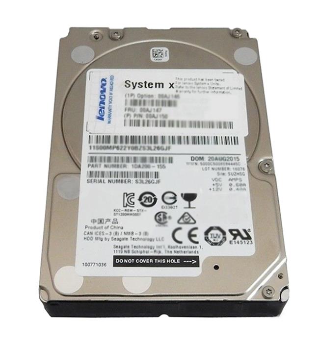 4XB0P01013 Lenovo 1TB 5400RPM SATA 6Gbps 128MB Cache 2.5-inch Internal Hard Drive for ThinkCentre