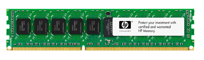 500664-S21 HP 8GB PC3-8500 DDR3-1066MHz ECC Registered CL7 240-Pin DIMM Quad Rank Memory Module