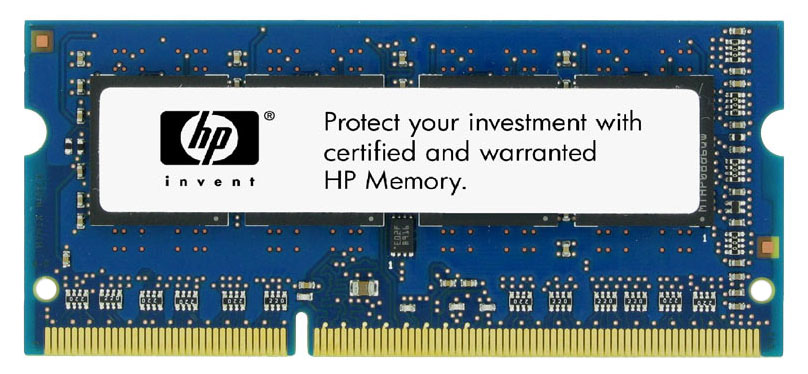 536726-652 HP 4GB PC3-10600 DDR3-1333MHz non-ECC Unbuffered CL9 204-Pin SoDimm Dual Rank Memory Module