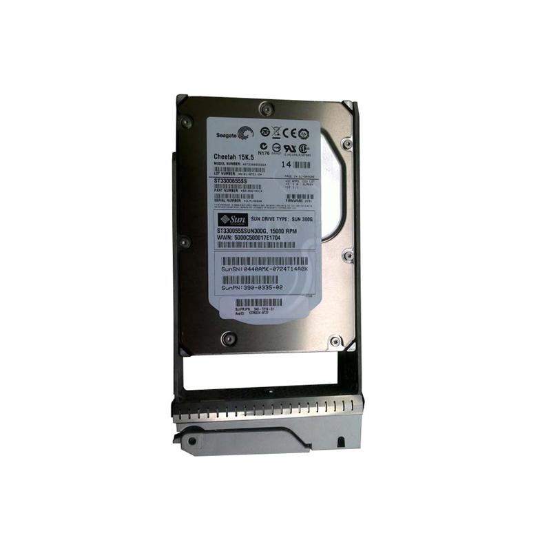 540-7219-02 Sun 300GB 15000RPM SAS 6Gbps Hot Swap 64MB Cache 3.5-inch Internal Hard Drive with Bracket