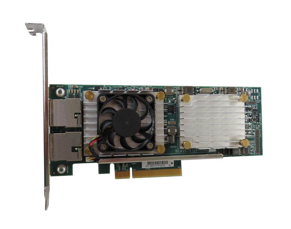 540-BBUQ Dell Quad Port 2 x 10Gb Base-T + 5720 2 x 1Gb Base-T Network Adapter