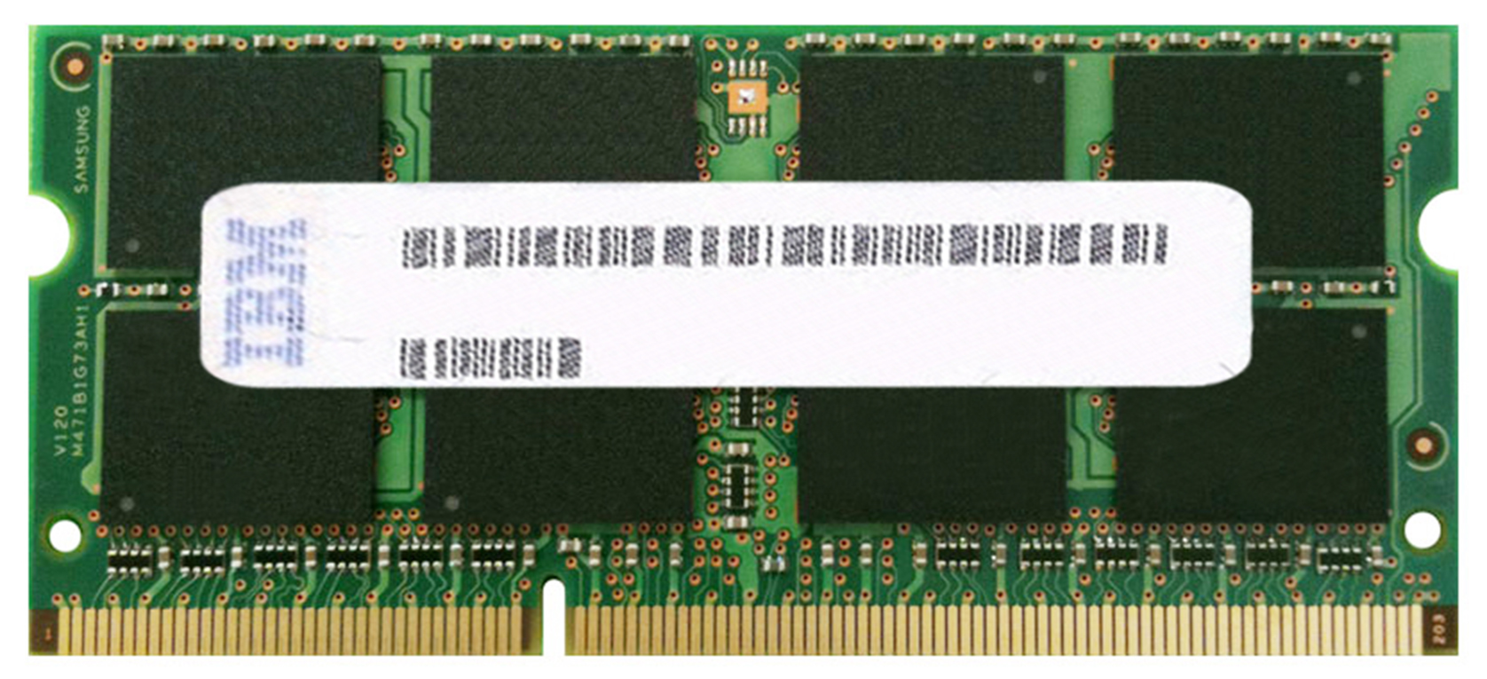 55Y3718 IBM Lenovo 8GB PC3-10600 DDR3-1333MHz non-ECC Unbuffered CL9 204-Pin SoDimm Dual Rank Memory Module