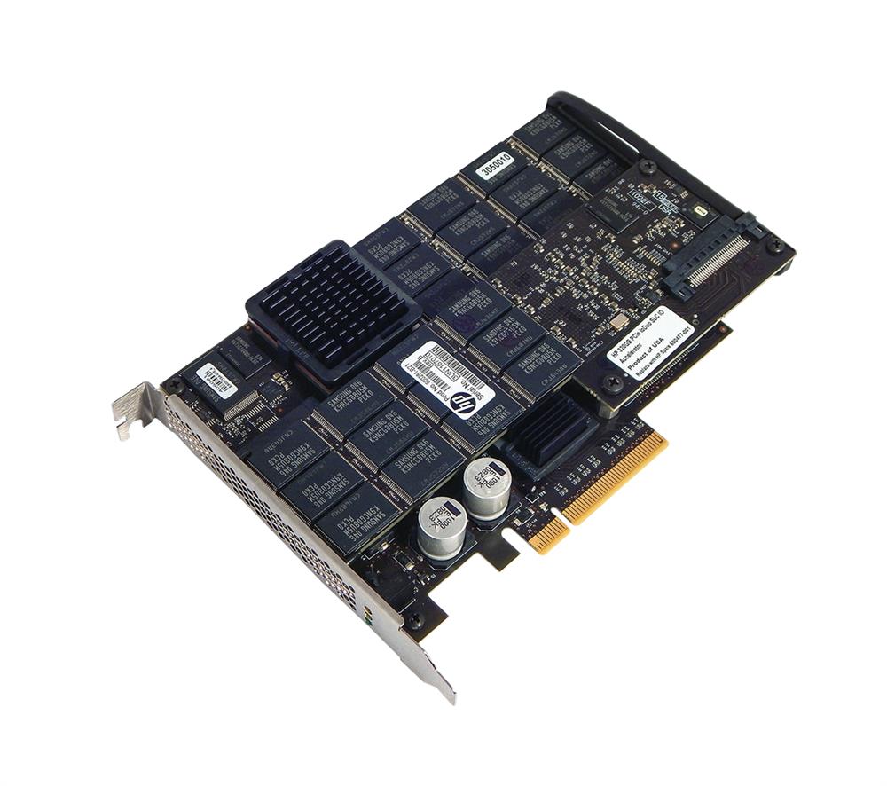 600477-001N HP Fusion ioDrive Duo 320GB SLC PCI Express x8 FH Add-in Card Solid State Drive (SSD)