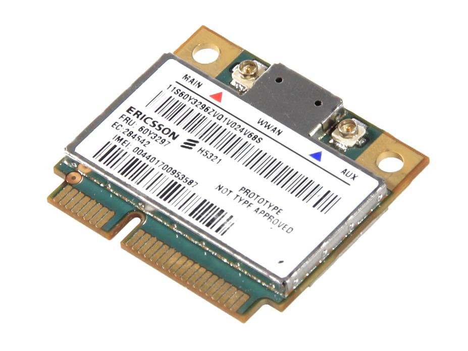 60Y3297 Lenovo Mobile Broadband Wireless WAN Card for ThinkPad X230